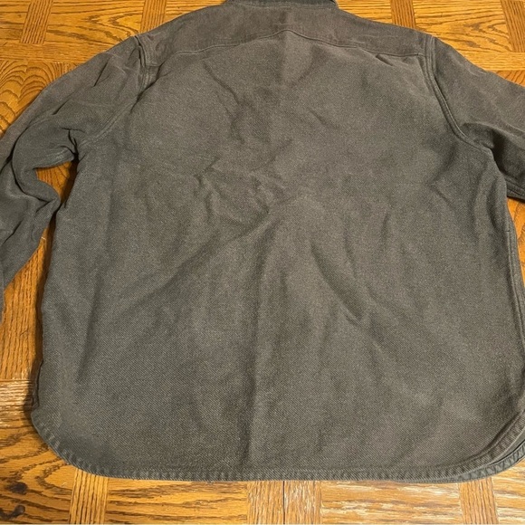 Everlane Men's Heavyweight Overshirt Shacket in Heathered Green Sz XXL *Flawed* - Picture 12 of 15